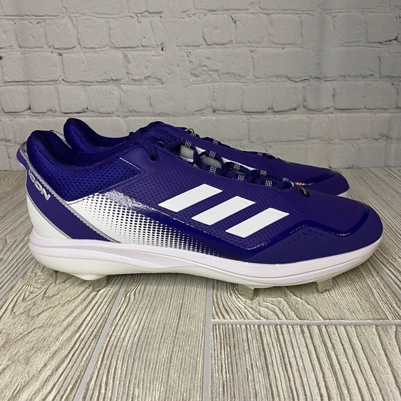 Adidas Icon Metal Baseball Cleats Men's 13 Purple S23854 New